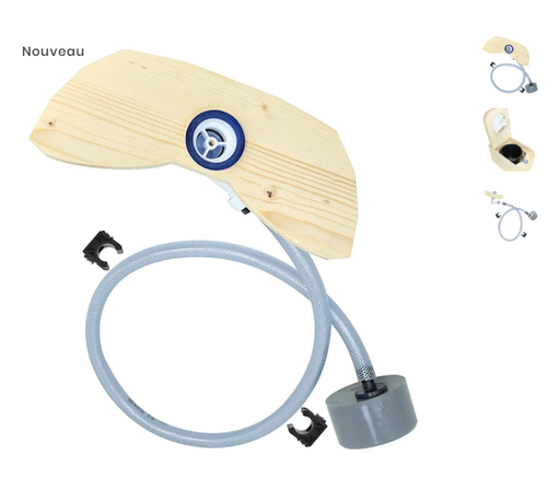 Raccordement des urines aux égouts (ts séparation Léc.)